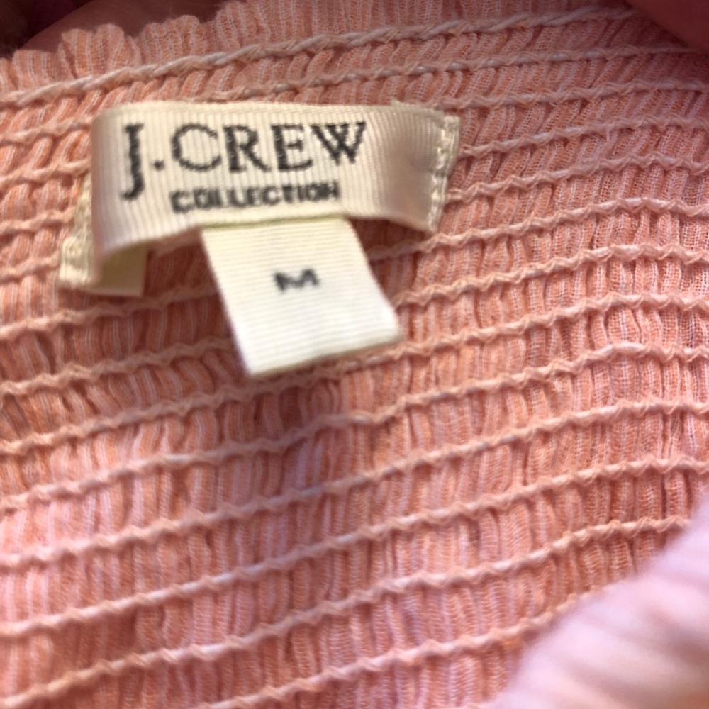 J Crew light pink Strapless Dress. Size Medium. - Picture 5 of 6